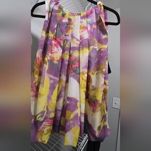 Vibrant Floral Women's Tank Top